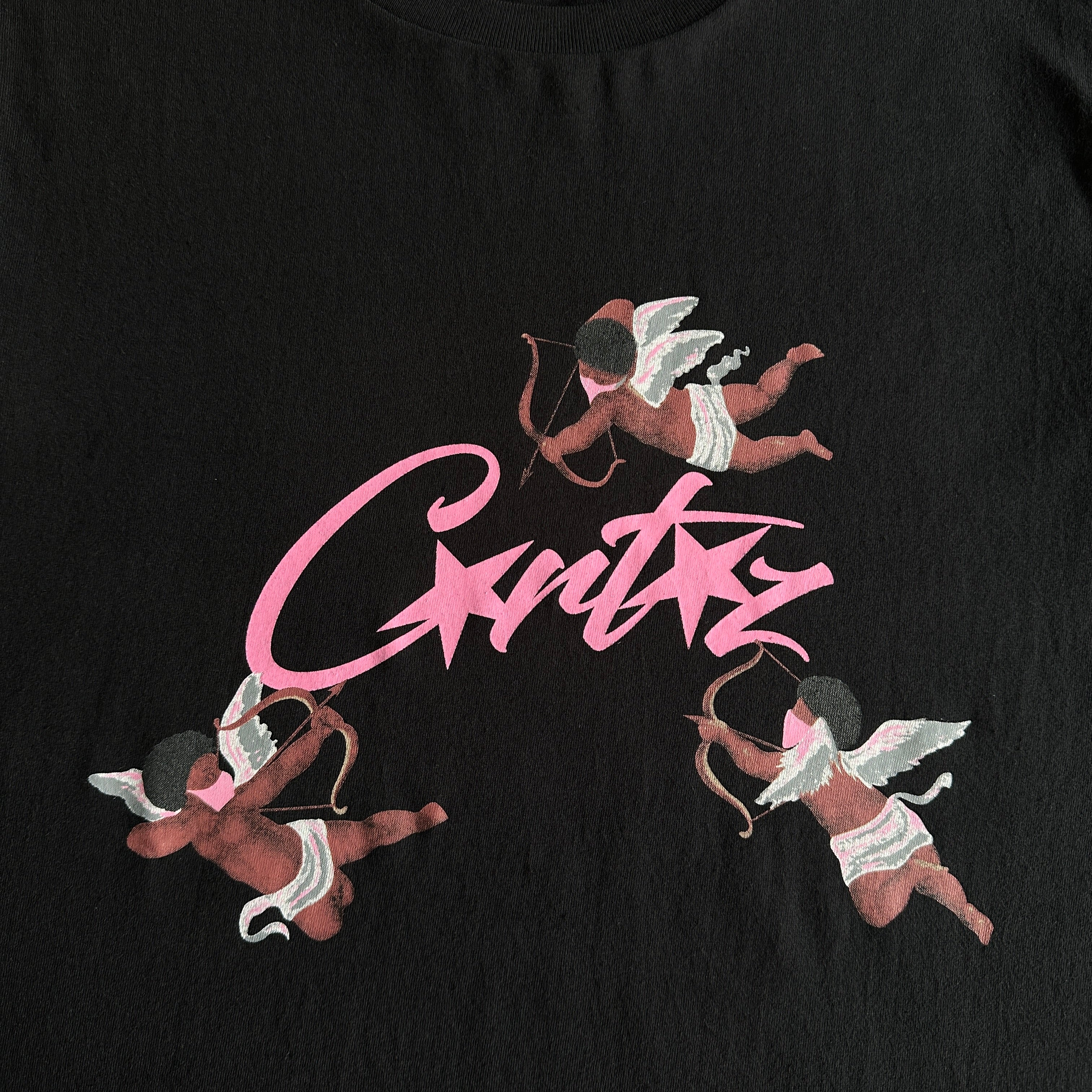 Corteiz Cupid Arrows T-Shirt Black/Pink