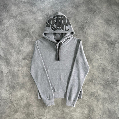 Syna Linen Tracksuit Grey