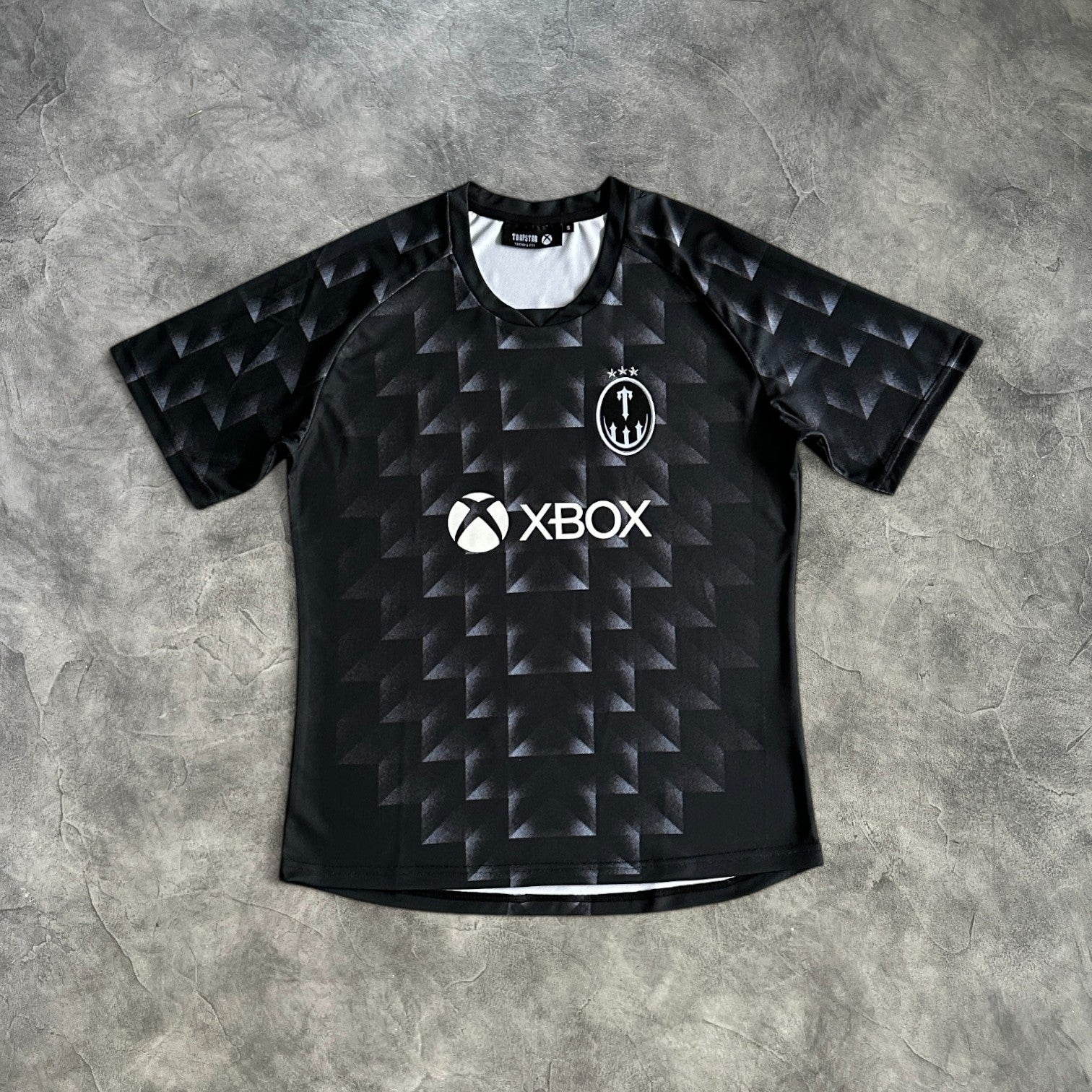 Trapstar Football Jersey Black