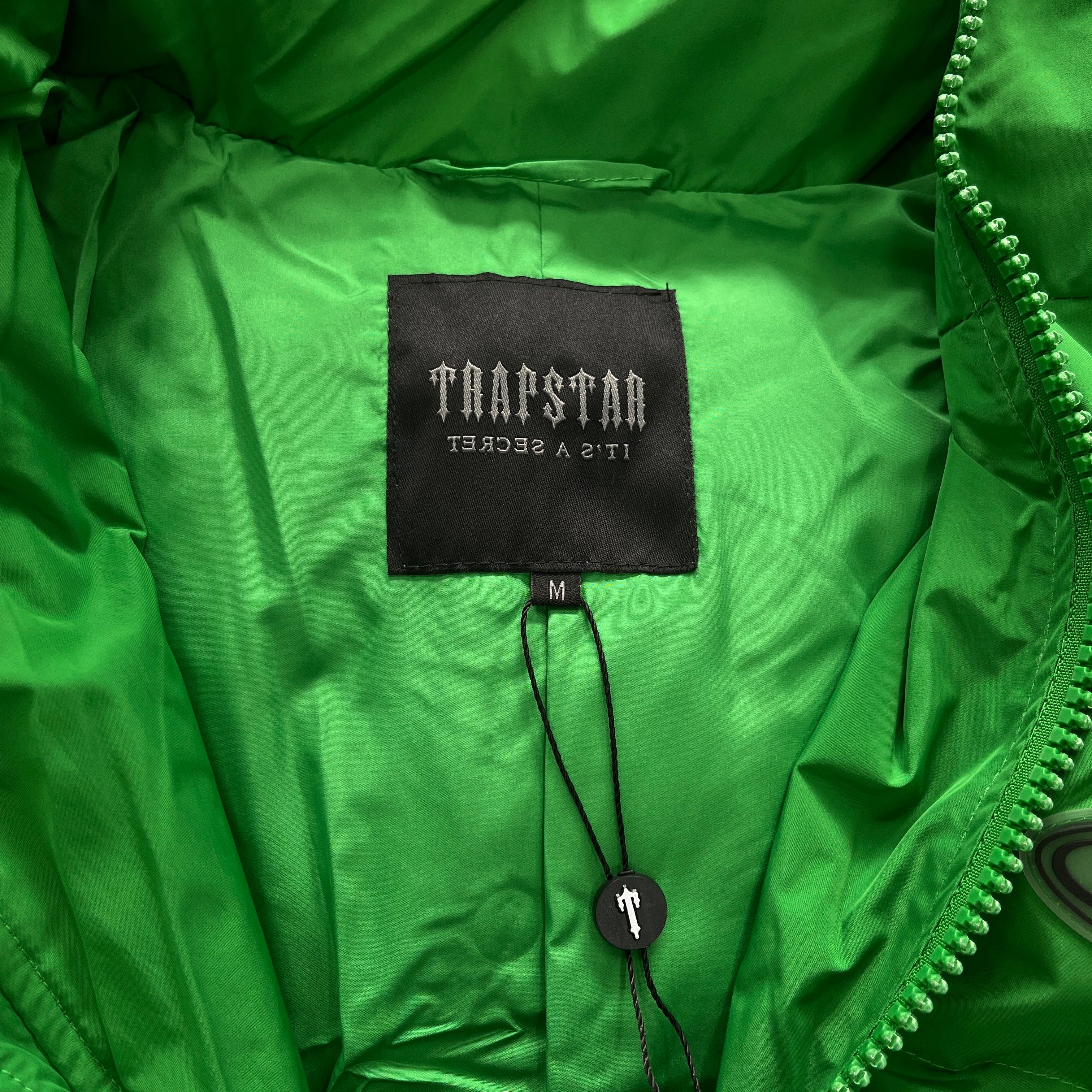 Trapstar Hyperdrive Puffer Jacket Green