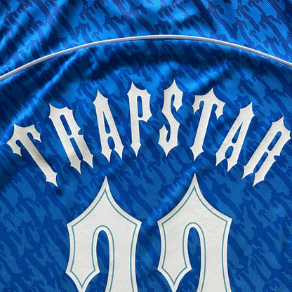 Trapstar Football Jersey Blue