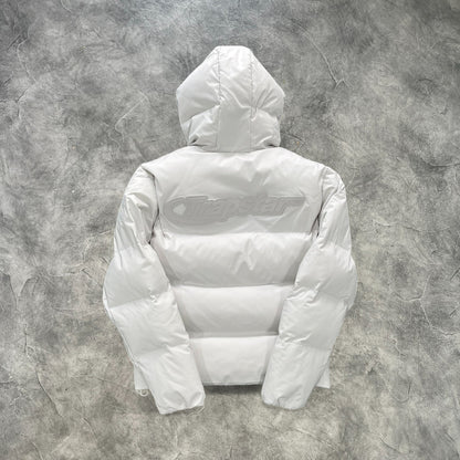 Trapstar Hyperdrive Technical hooded Puffer Light Grey