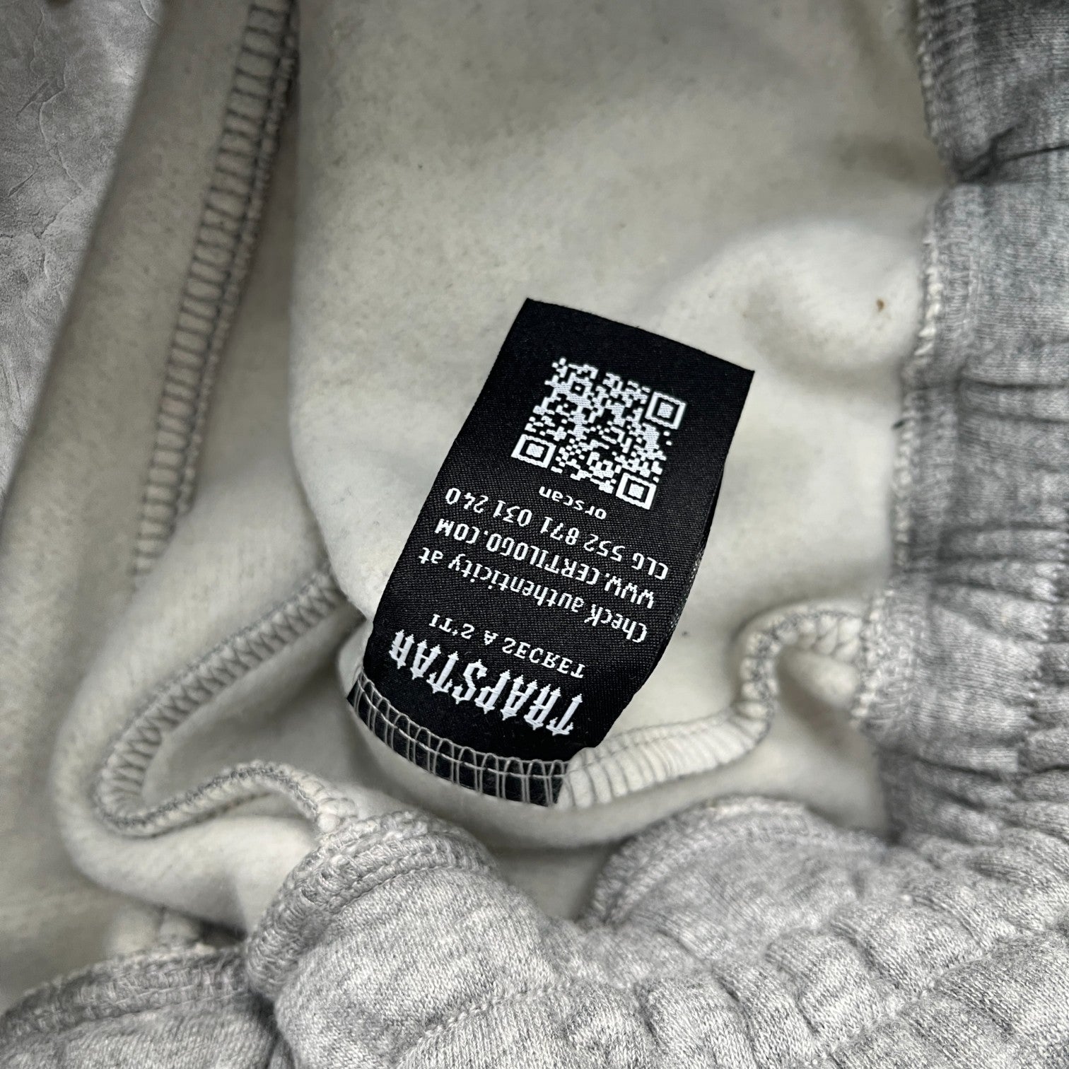 Trapstar Chenille Decoded Tracksuit Grey Edition