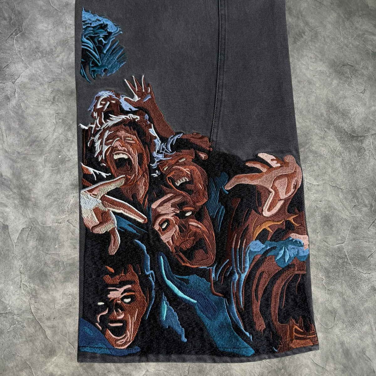 Vescartes Void Walker Undead Jeans Black