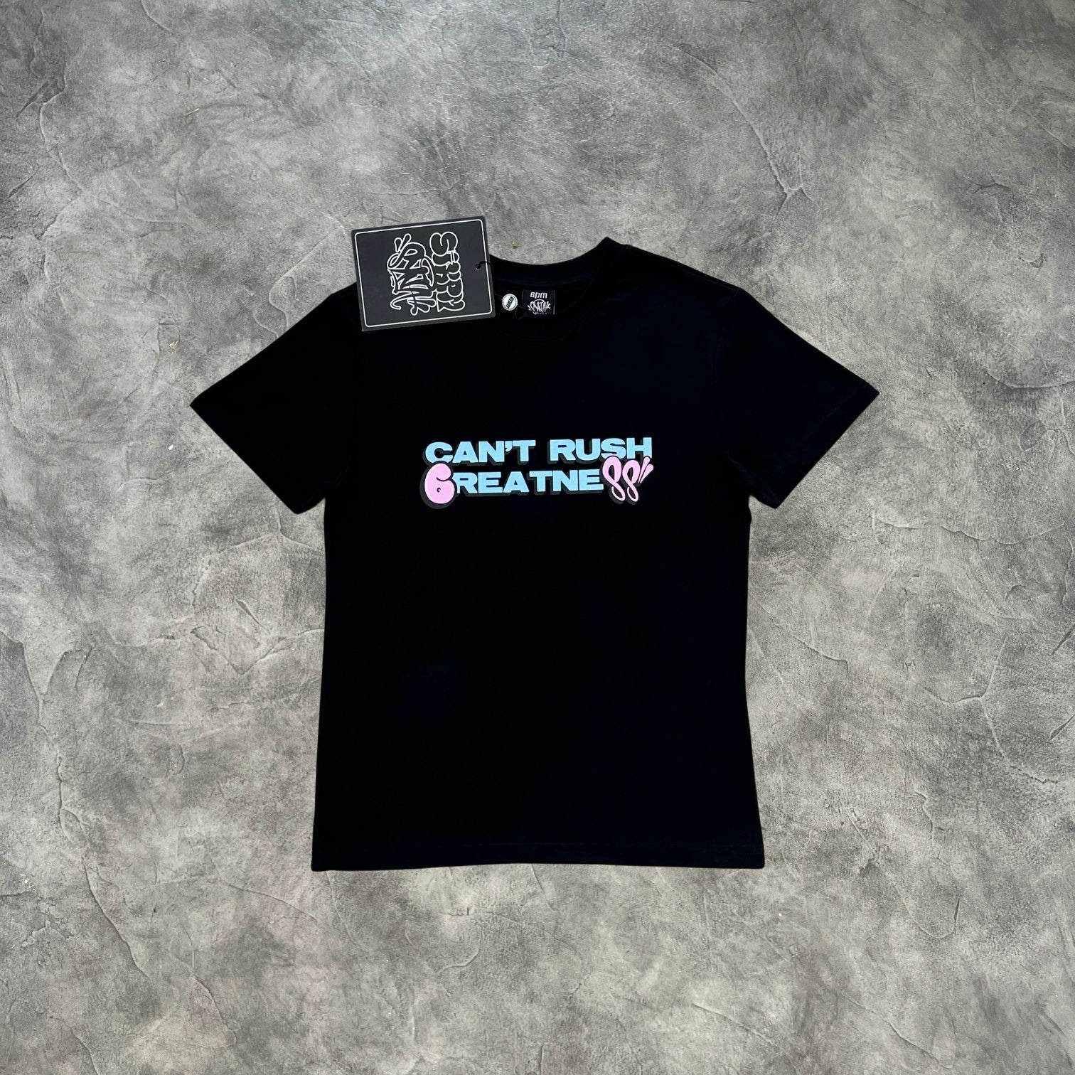Syna Can't Rush Greatness T-Shirt Black