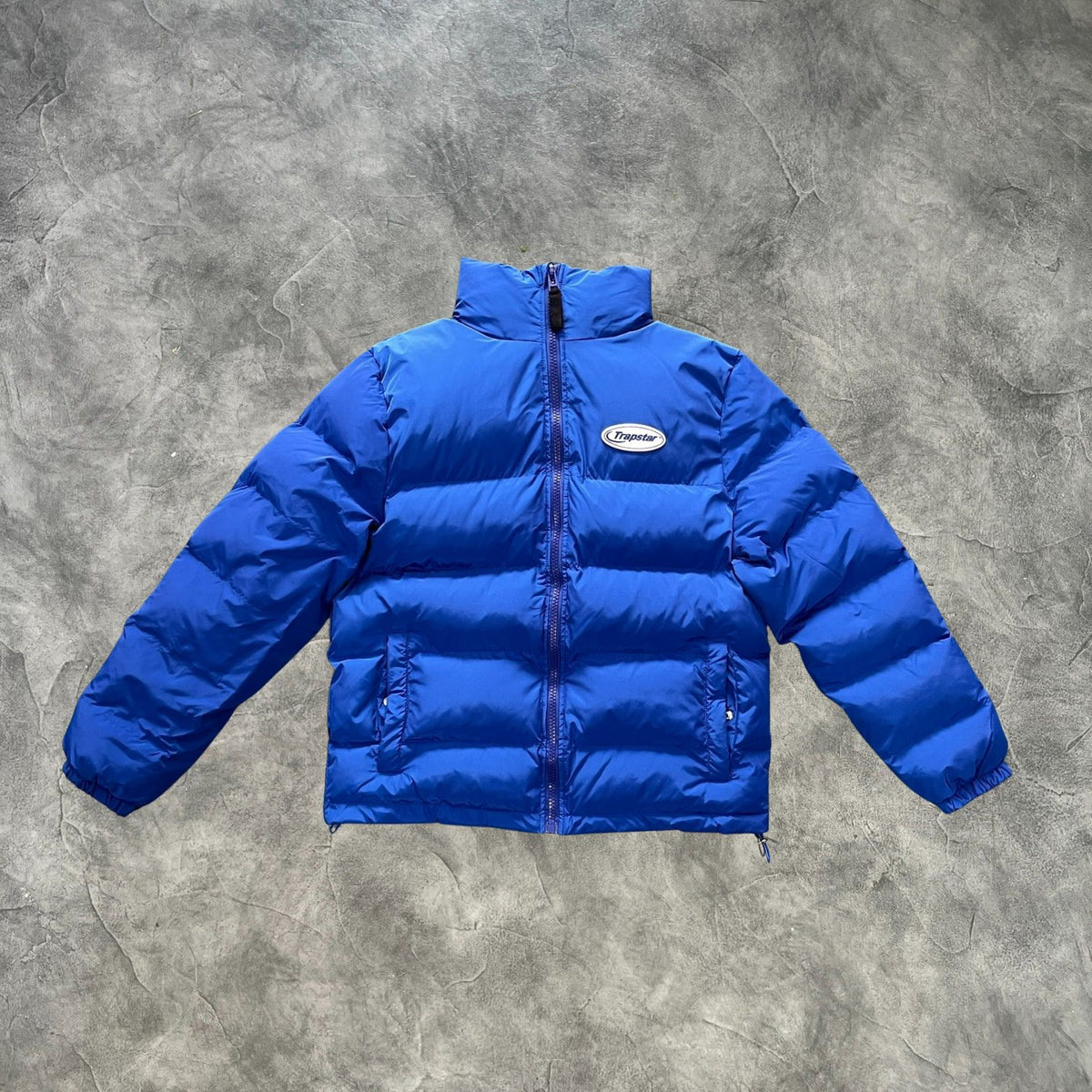 Trapstar Hyperdrive Down Puffer Jacket Blue