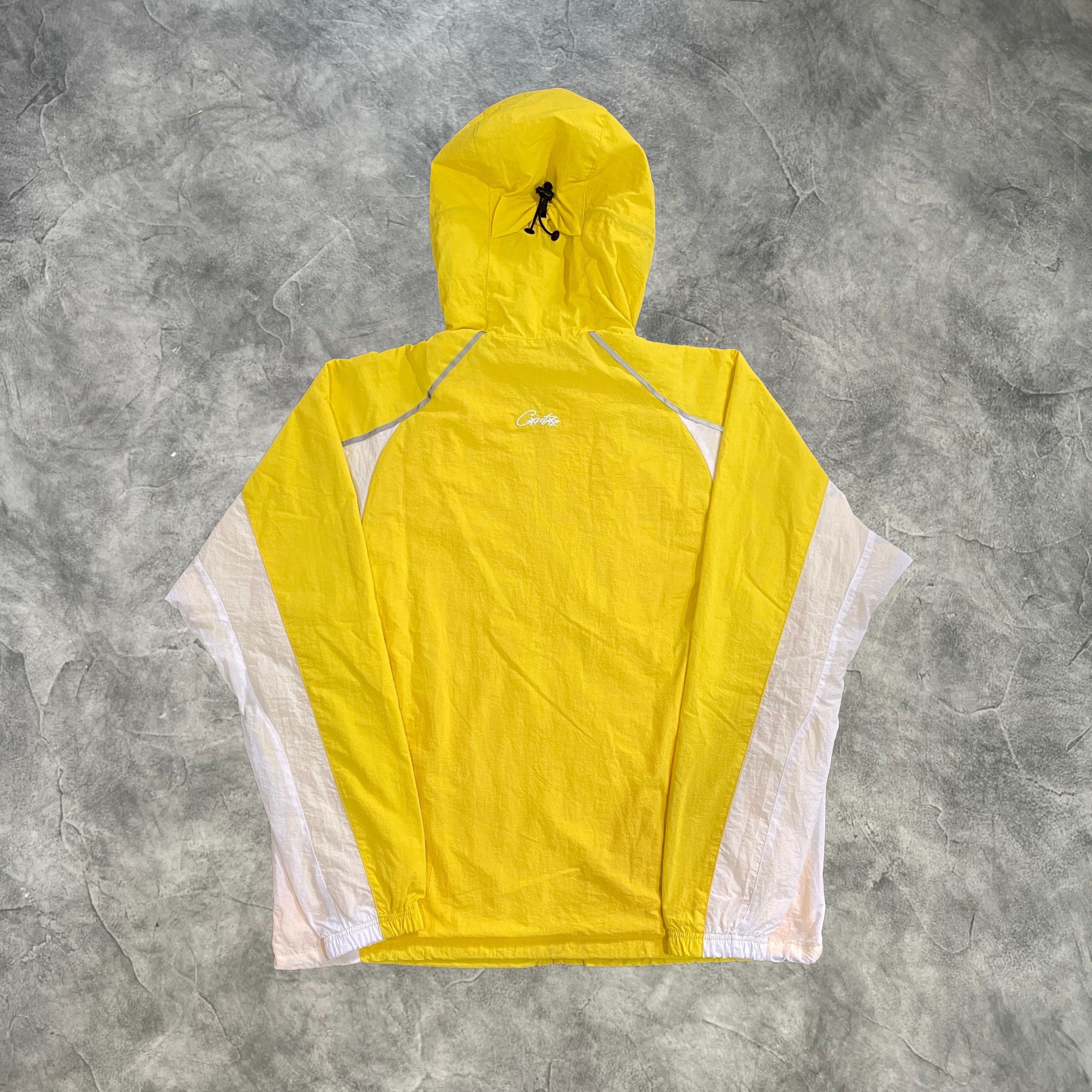 Corteiz Alcatraz Windbreaker Yellow/White
