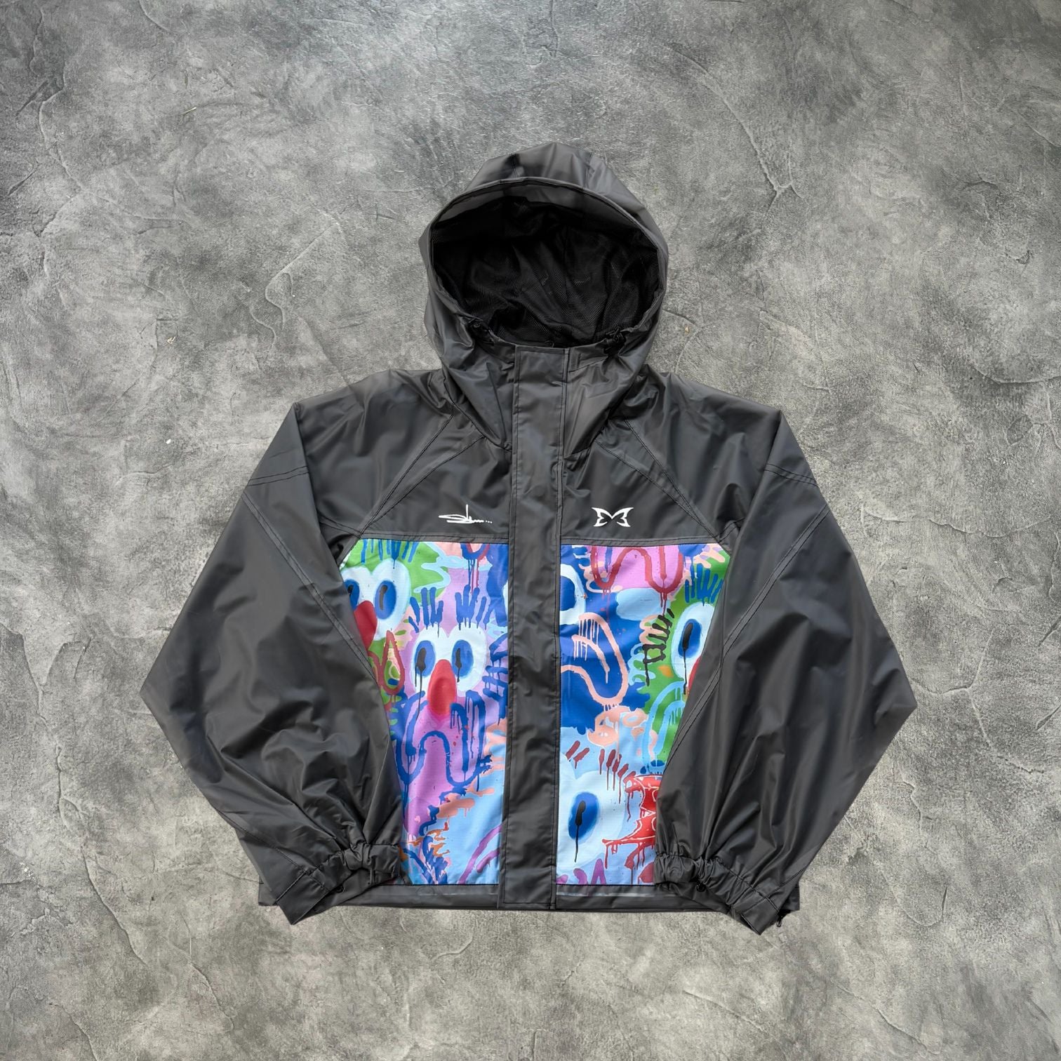 Mertra Graffiti Waterproof Jacket