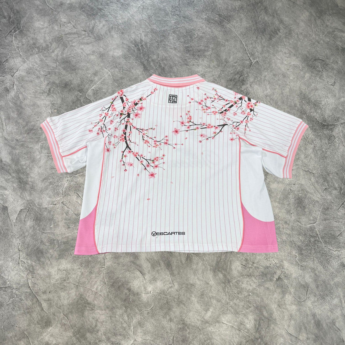 Vescartes Sakura Jersey White/Pink