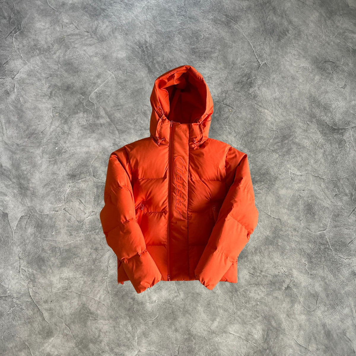 Trapstar Technical Hooded Puffer Orange