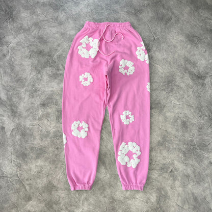 Denim Tears The Cotton Wreath Sweatpants Pink