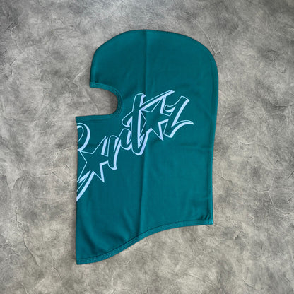 Corteiz Rules The World Ski Mask Green