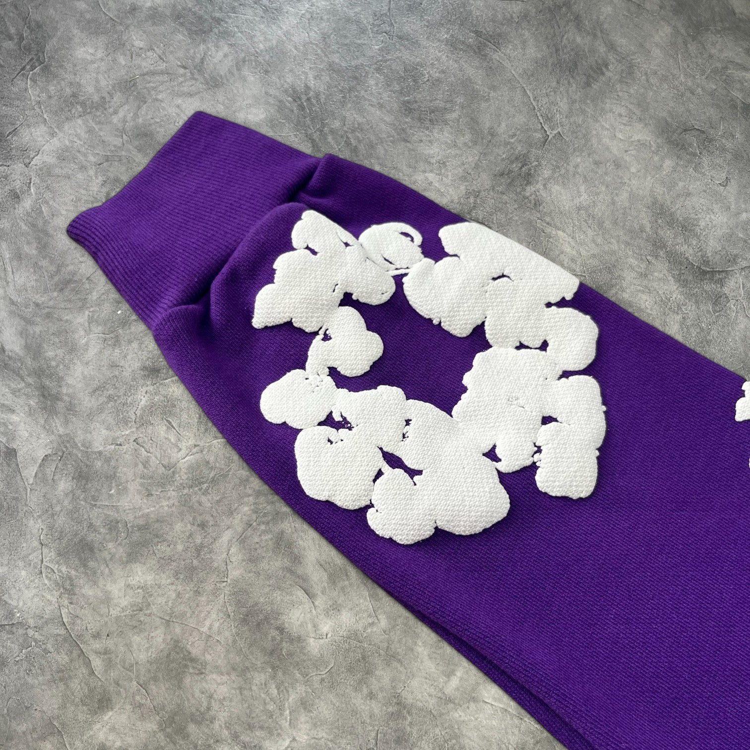 Denim Tears The Cotton Wreath Sweatshirt Purple