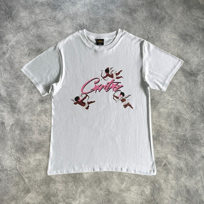 Corteiz Cupid Arrows T-Shirt White/Pink