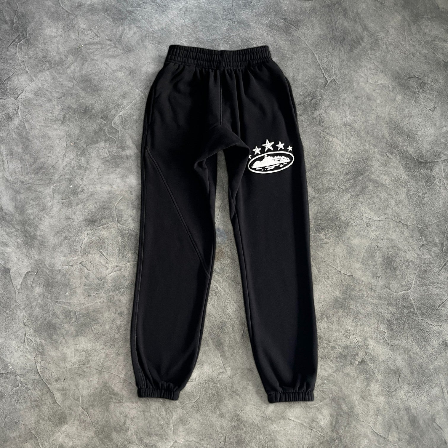 Corteiz Alcatraz 5 Star Tracksuit Black