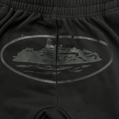 Corteiz Alcatraz Basic Jogging Pants Black/Black