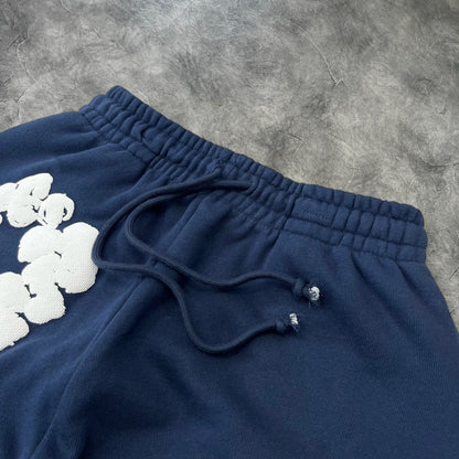 Denim Tears The Cotton Wreath Sweatpants Navy Blue