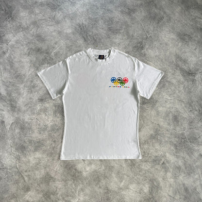 Corteiz Olympic Rings T-Shirt White