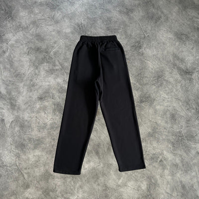 Corteiz Straight Sweatpants Black