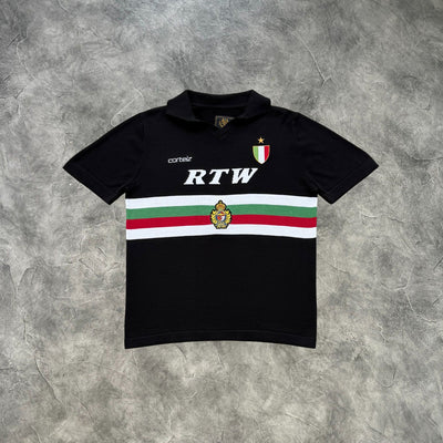 Corteiz Badge Knit Jersey Black