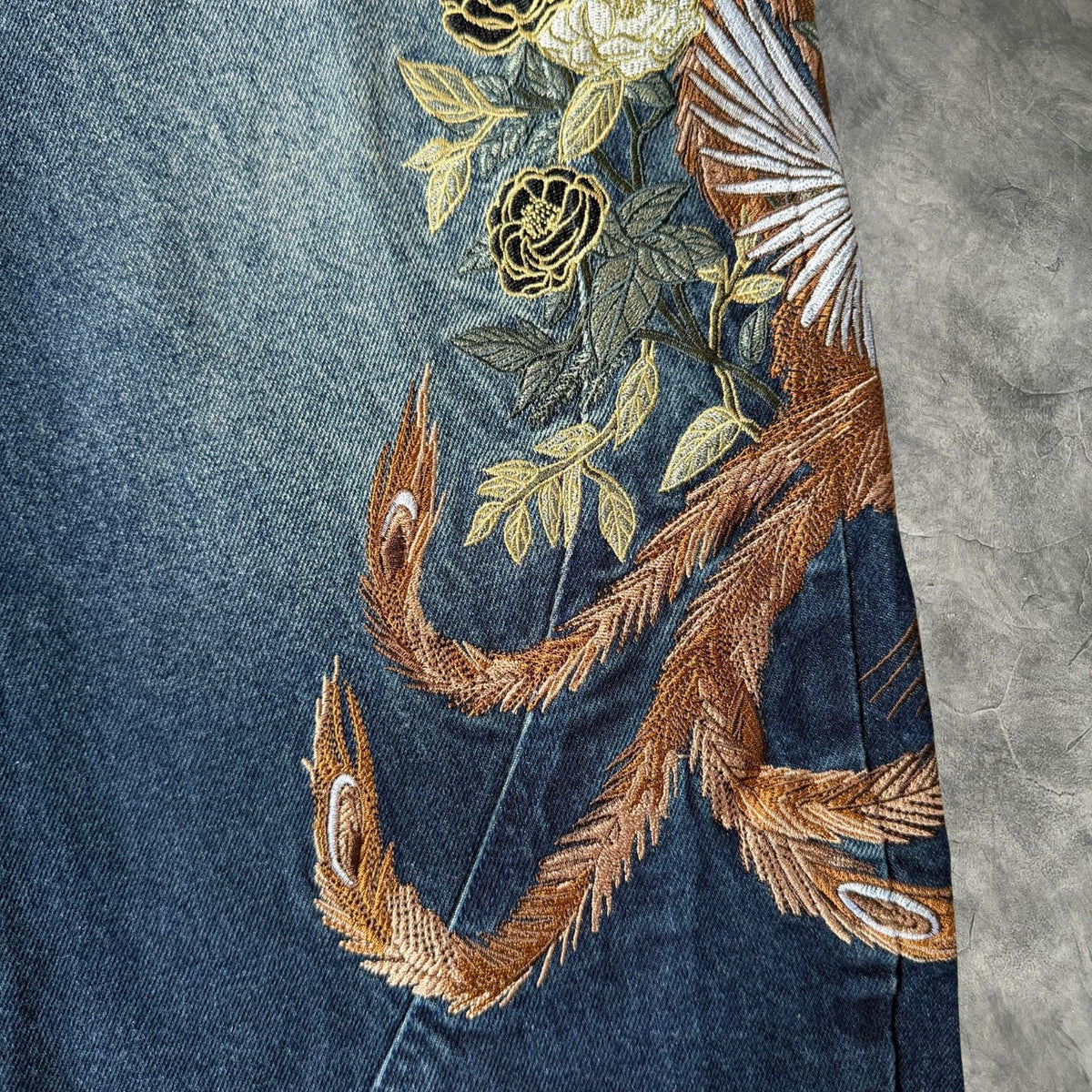 Vescartes Golden Phoenix Jeans