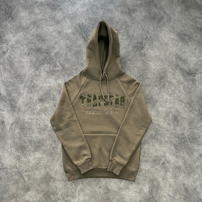 Trapstar Chenille Decoded Tracksuit Army green