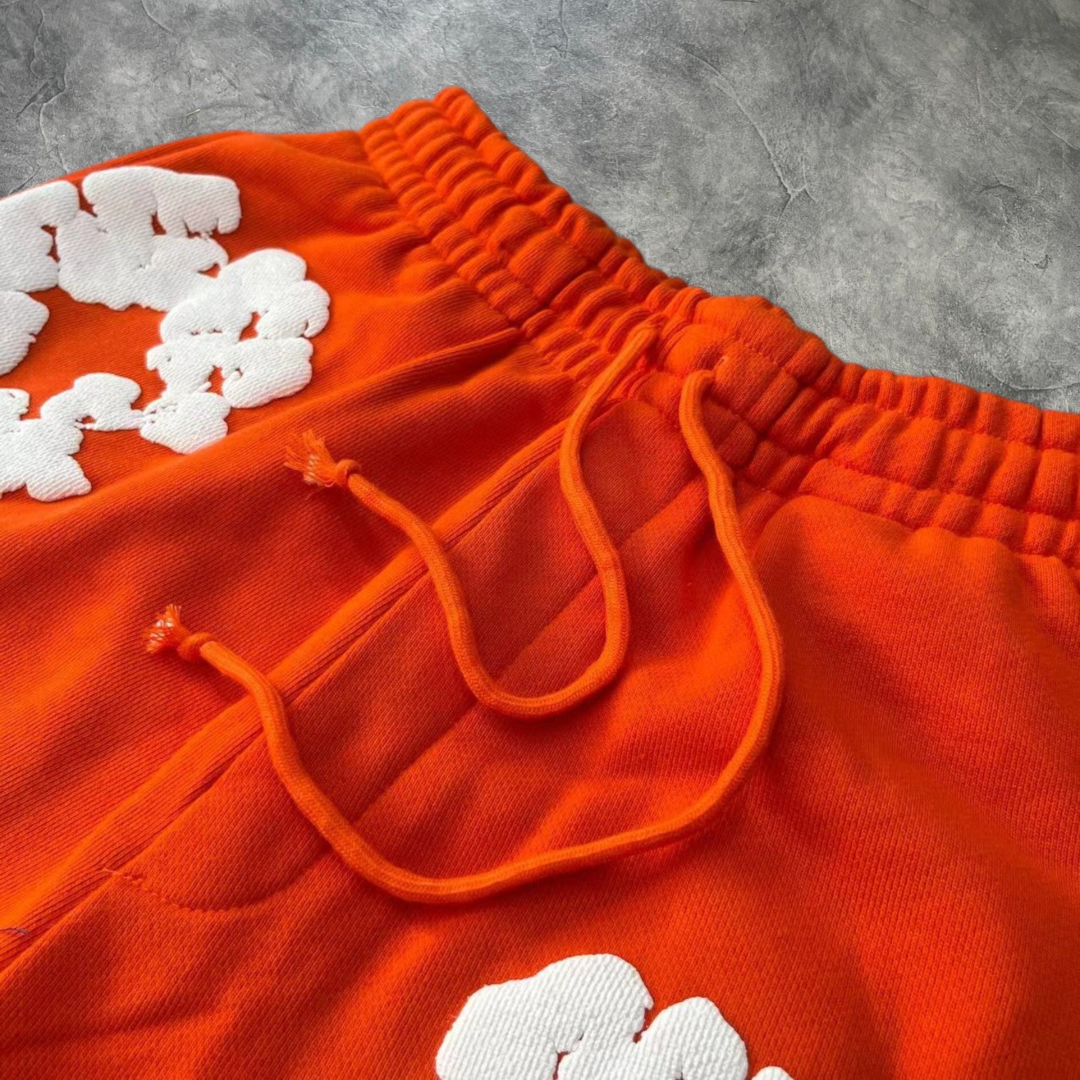 Denim Tears The Cotton Wreath Sweatshorts Orange