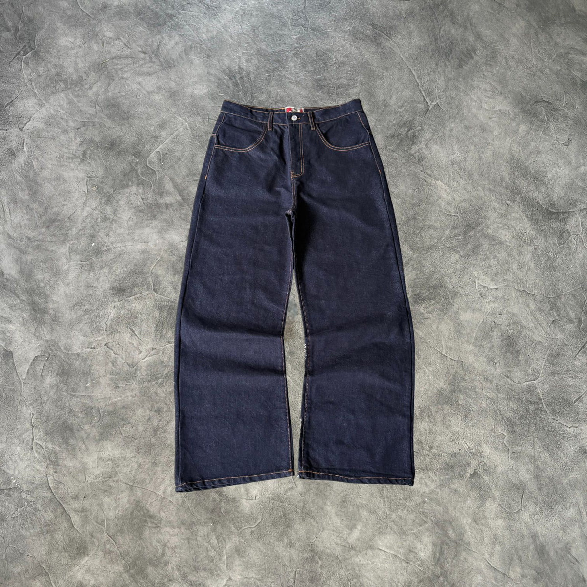 Vescartes Silver Crane Cascade Jeans Blue