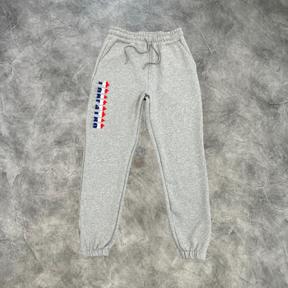 Trapstar Chenille Decoded 2.0 Hooded Tracksuit Grey/Red/White/Blue