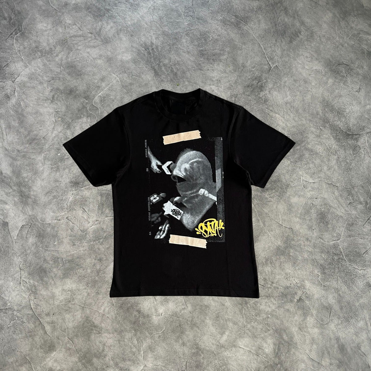 Syna Masked Interview T-Shirt Black