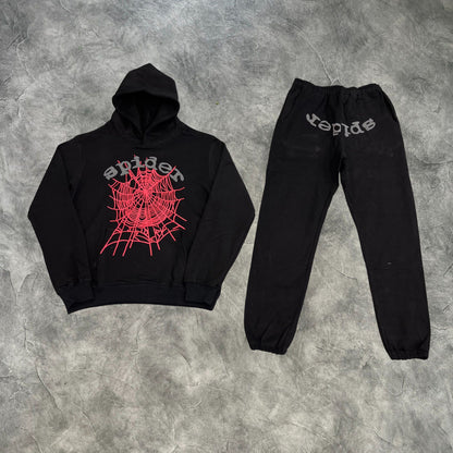 Sp5der Web Tracksuit Black