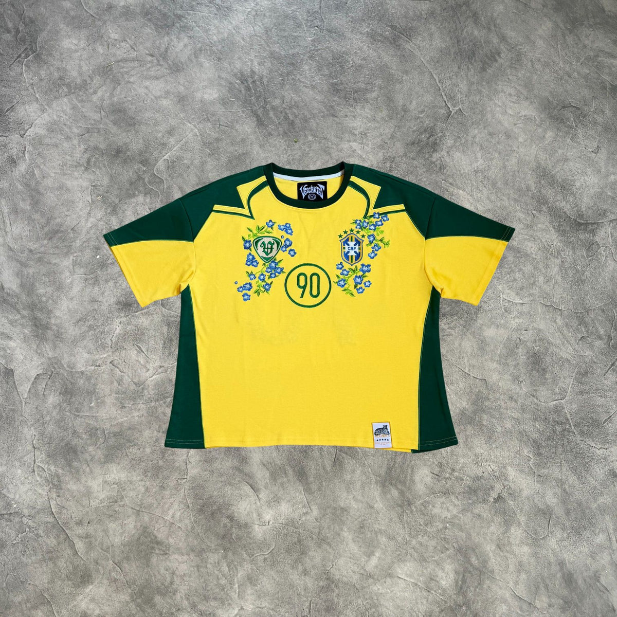 Vescartes Brazil 2.0 Jersey Yellow/Green