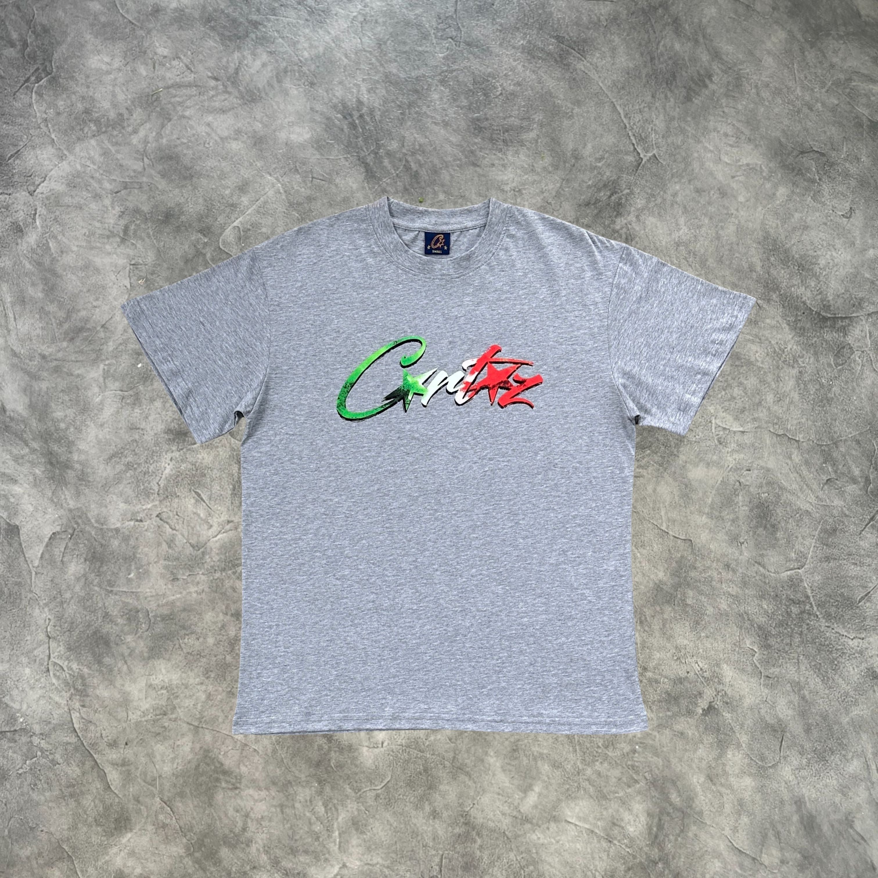 Corteiz All Stars Italia T-Shirt Grey