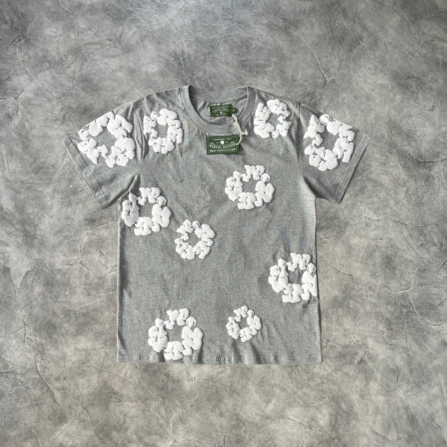 Denim Tears The Cotton Wreath T-Shirt Grey