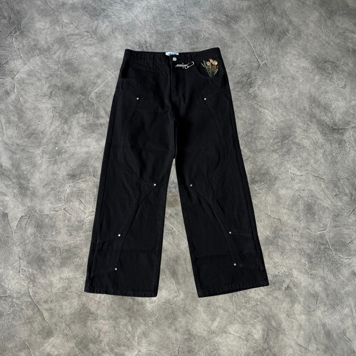 Vescartes Fallen Knight Jeans Black