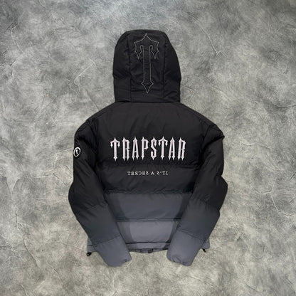 Trapstar Decoded 2.0 Hooded Puffer Black Gradient