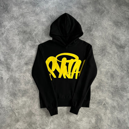 Syna Jogger Tracksuit Black/Yellow