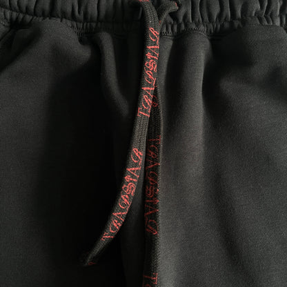 Trapstar Scrip Zip-Up Tracksuit Black/Zinfandel