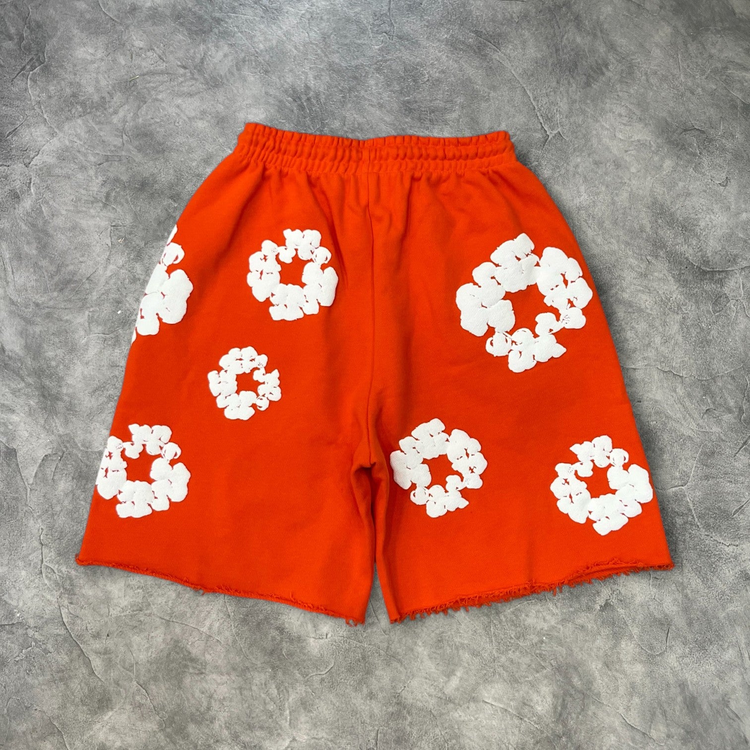 Denim Tears The Cotton Wreath Sweatshorts Orange