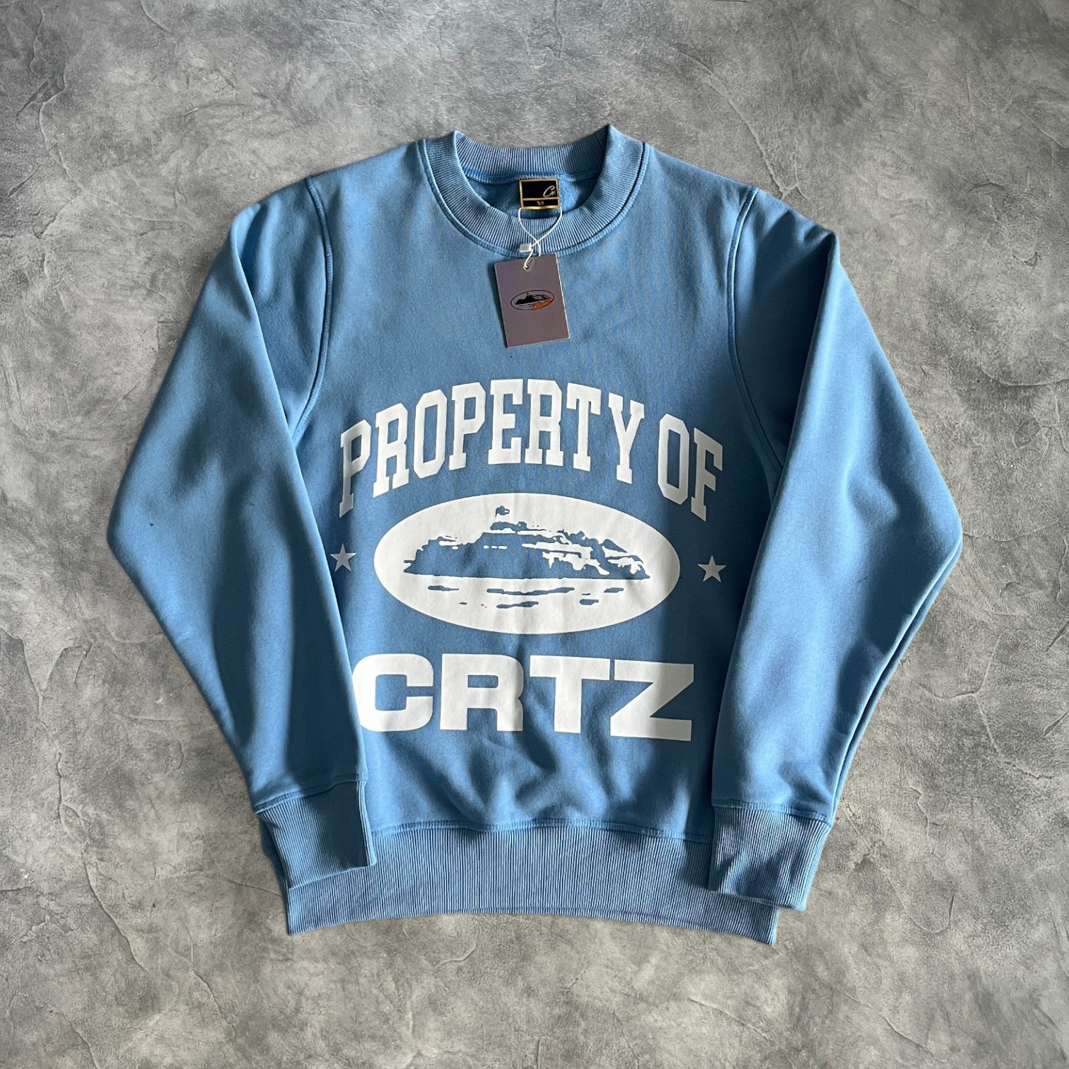 Corteiz Property Of CRTZ Suit Baby Blue