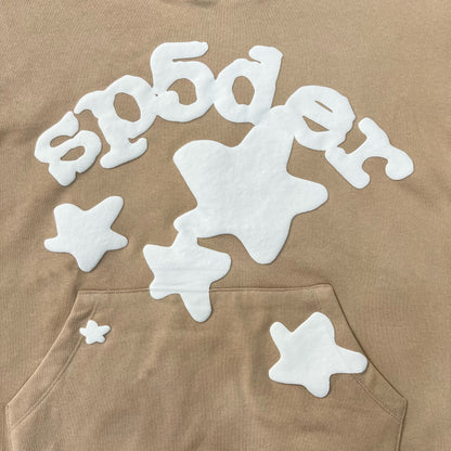 Sp5der Stars Tracksuit Sand