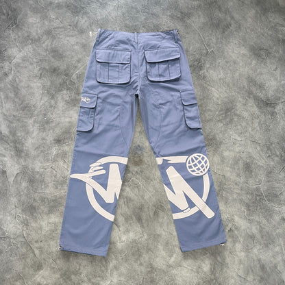 Minus Two Graff Cargo Pants Dusty Blue