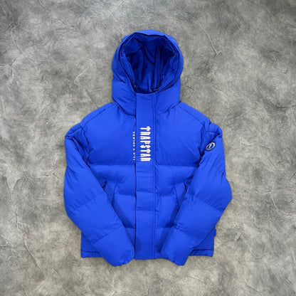 Trapstar Decoded 2.0 Hooded Puffer Dazzling Blue