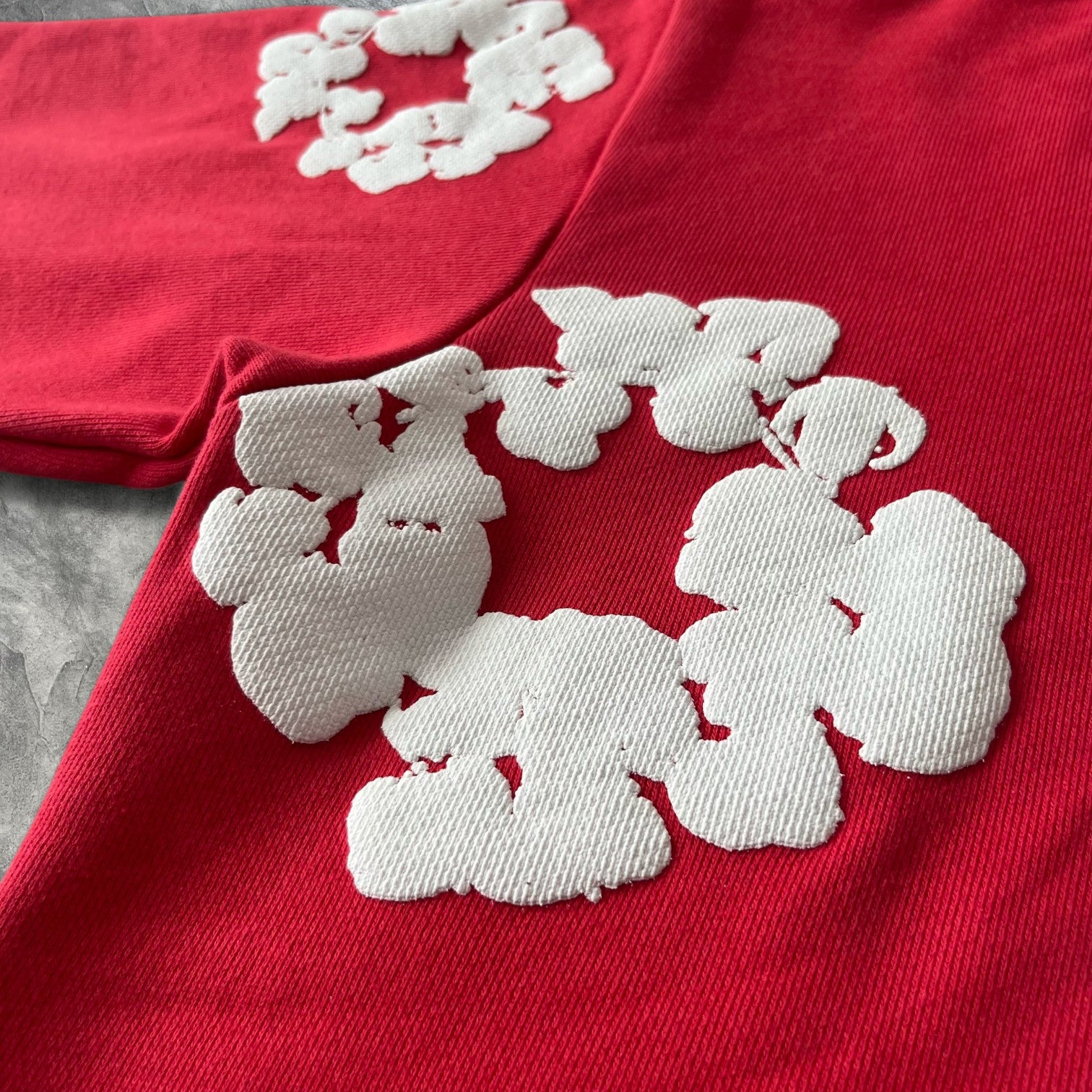 Denim Tears The Cotton Wreath Sweatshirt Red