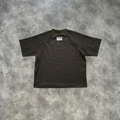 Mertra Mesh Double Layer T-Shirt Green
