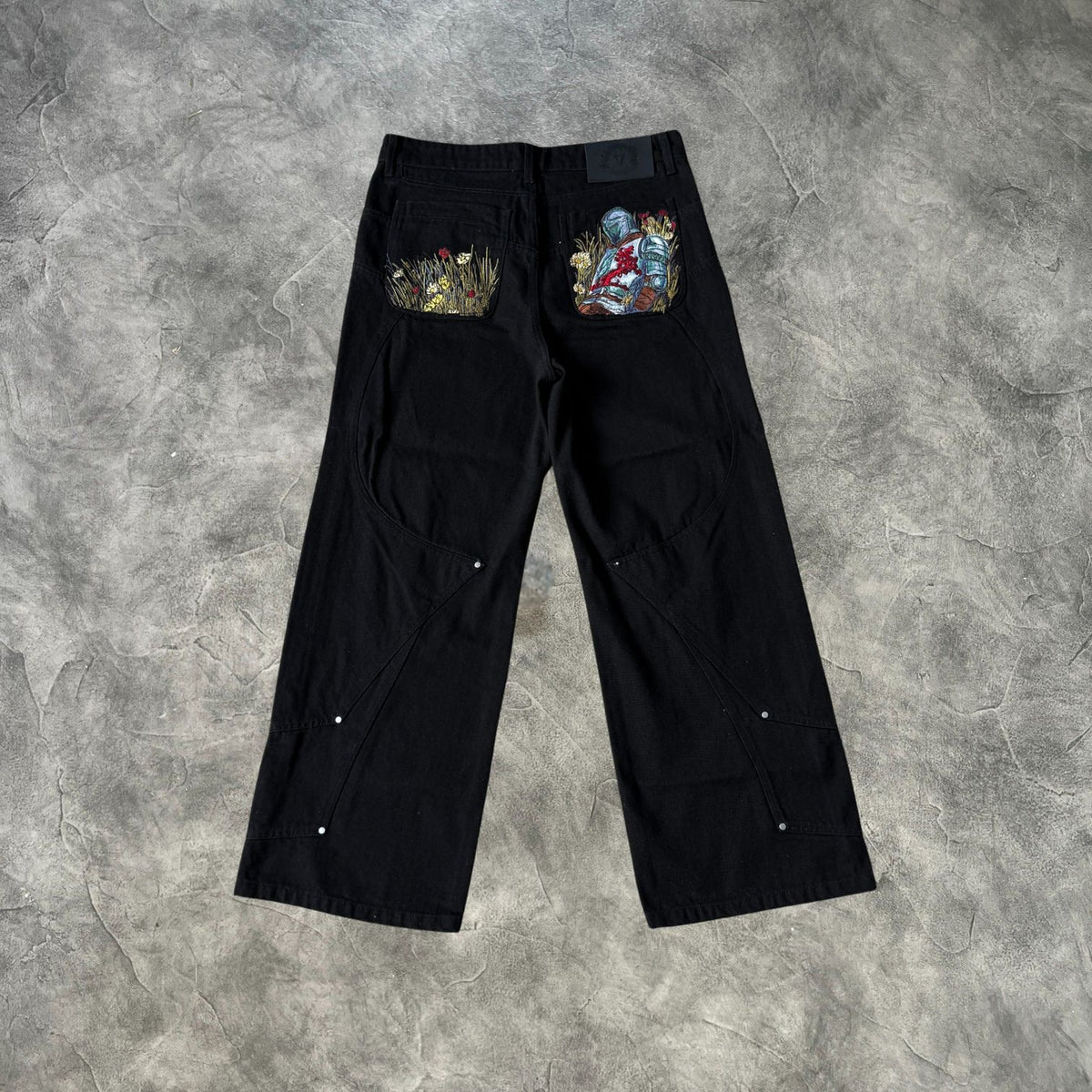 Vescartes Fallen Knight Jeans Black
