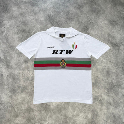 Corteiz Badge Knit Jersey White