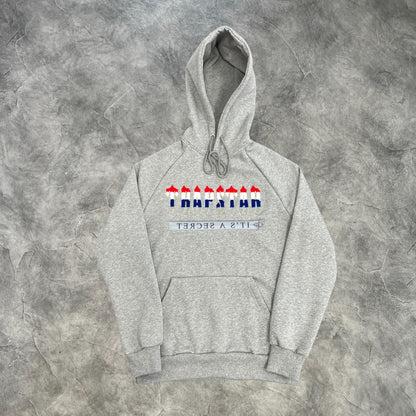 Trapstar Chenille Decoded 2.0 Hooded Tracksuit Grey/Red/White/Blue