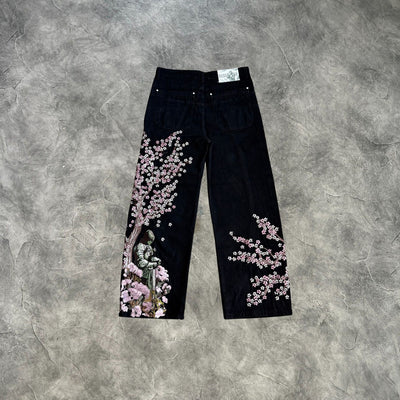 Vescartes Sakura Knight Jeans Black