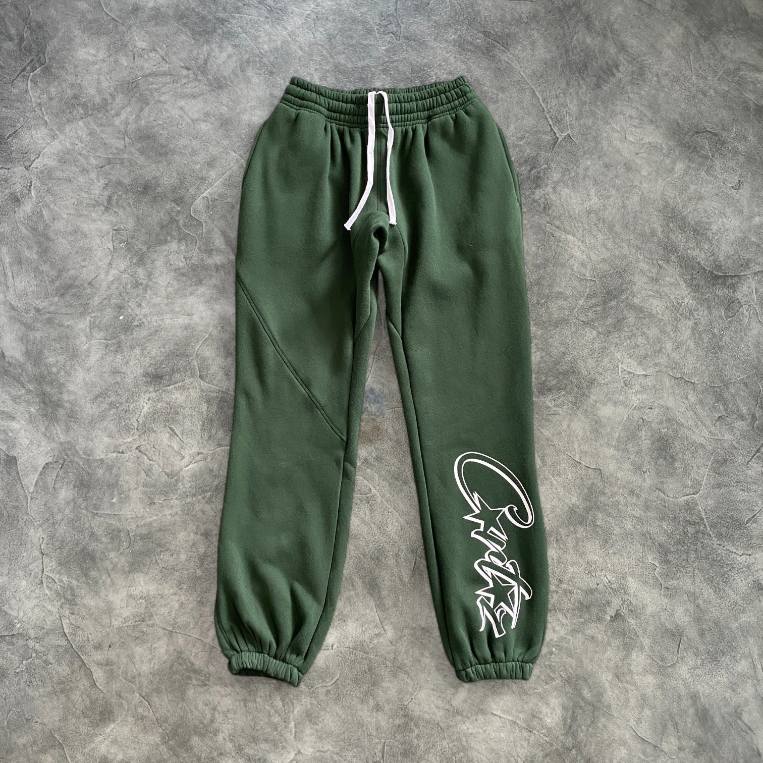 Corteiz Crtz Letter Tracksuit Green